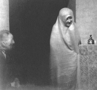 Photographie d'un ectoplasme