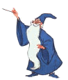 Merlin l'enchanteur (selon Walt Disney)