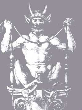 From the frontispiece of Paul Carus's The History of the Devil and the Idea of Evil  (1900)